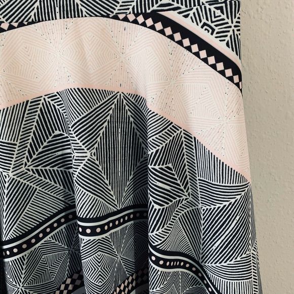 Townsen Pink Black Printed Dress - Picture 2 of 4